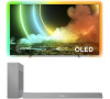 SET UHD OLED TV Philips 55OLED706 + Soundbar PHILIPS TAB8505