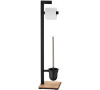 KELA WC sada Dub kov černá KL-24260