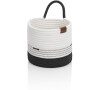 KELA Košík Hedda 20 cm směs bavlna/polyester bílo-černá KL-24455