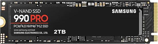 Samsung 990 PRO/2TB/SSD/M.2 NVMe/Černá/5R (MZ-V9P2T0BW)