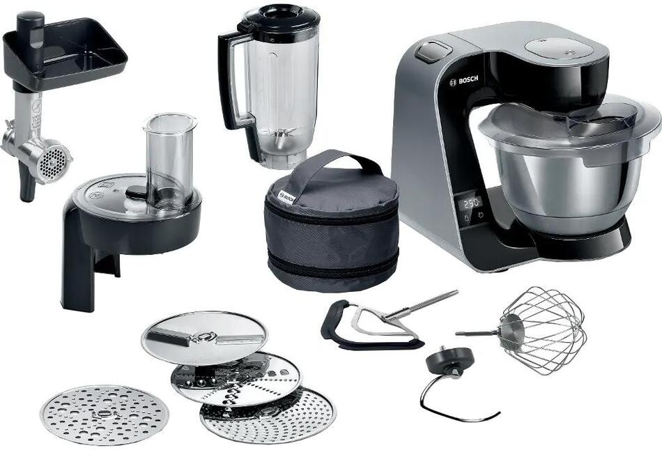 Kuchyňský robot Bosch MUM5XC4E MUM 5 s váhou 1000 W černý