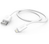 Hama MFi USB kabel pro Apple, USB-A Lightning 1 m, bilý