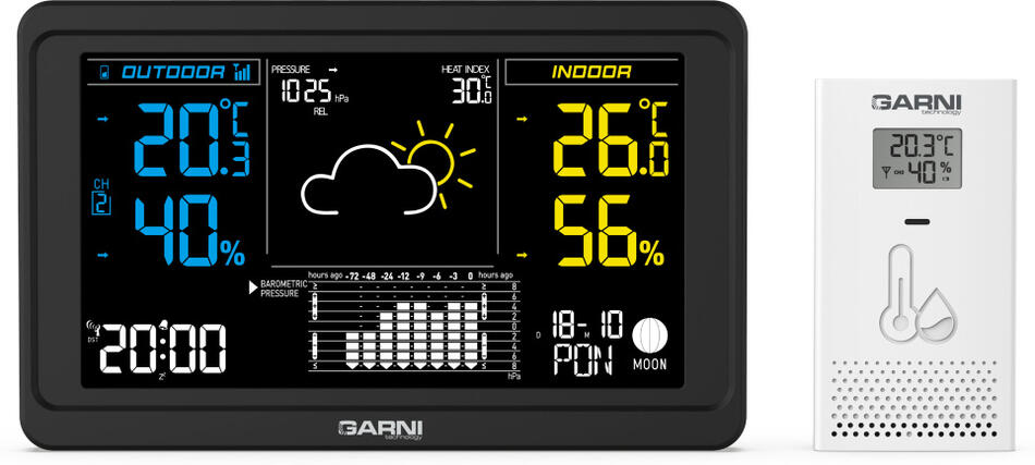 Garni technology Meteorologická stanice GARNI 618B Precise