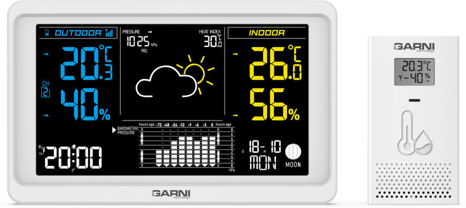 Garni technology Meteorologická stanice GARNI 618W Precise