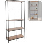 HOMESTYLING Regál s policemi 170x78 cm KO-NB1510160