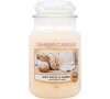 Vonná svíčka Yankee Candle Soft Wool & Amber, 623 ml