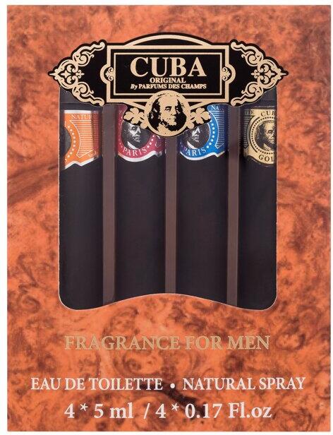 Toaletní voda Cuba Set Miniatures, 5 ml