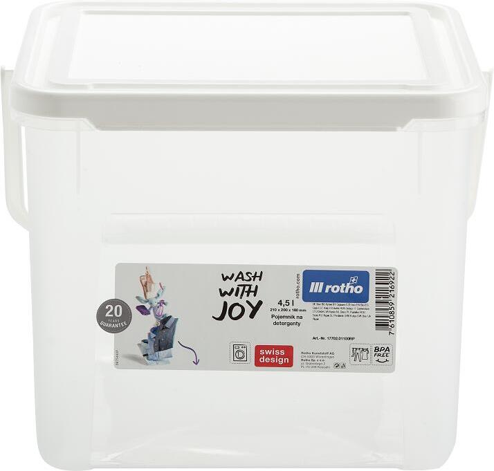 ROTHO Detergent box na prací prášek 3 kg, 4,5L