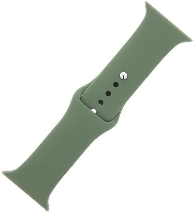 Silikonový řemínek S/M pro Apple Watch 42/44/45 mm khaki Devia
