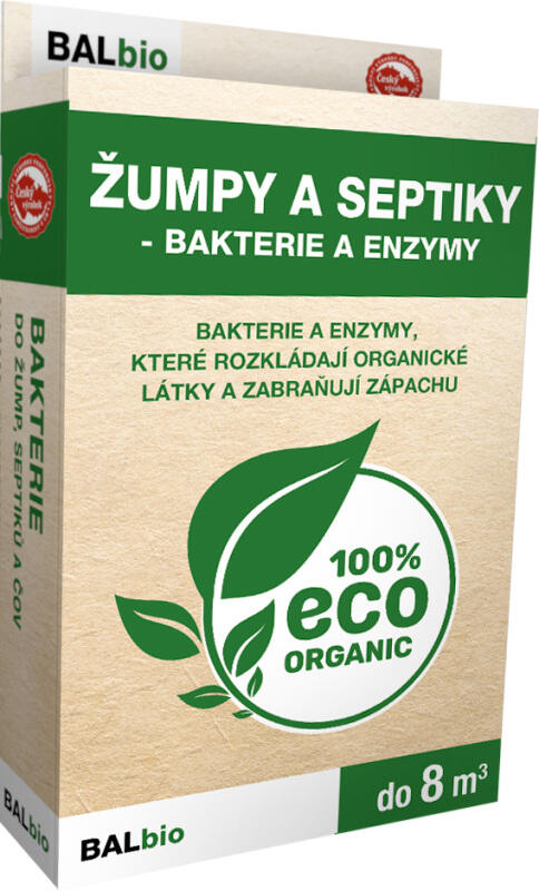 BALbio bakterie do septiků, žump a čističek, 100 g