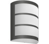 Python venkovní nástěnné LED svítidlo 1x6W 450lm 2700K IP44, antracitové Philips