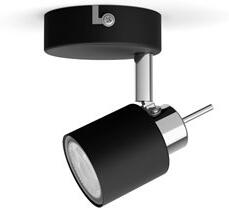 Meranti svítidlo bodové 1x GU10 35W bez zdroje IP20, černá Philips