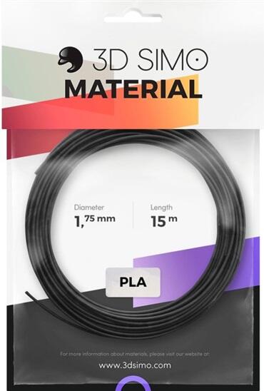 3DSimo Filament PLA-černá,zlatá,stříbrná