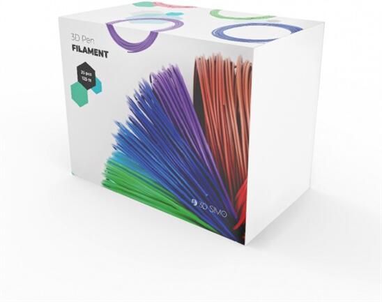 3DSIMO Filament 125-ABS/PLA různé barvy