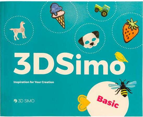 3Dsimo Kniha pro 3D pera - základ.(angl)