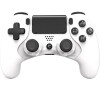 White Shark Bezdrátový Gamepad CENTURION pro PS3/PS4, bílý (GPW-4006)