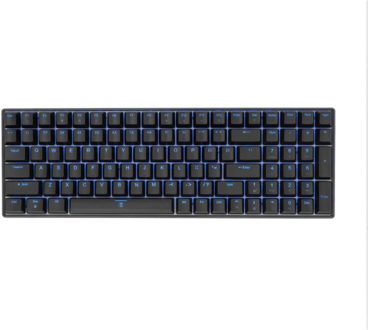 White Shark herní mechanická klávesnice KATANA, US layout,červený switch, černá/šedá (ESL-K2) (KATANA-US)