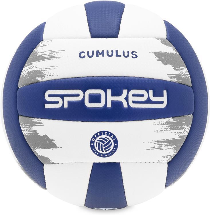 Spokey CUMULUS Volejbalový míč, vel. 5, bílo-modrý
