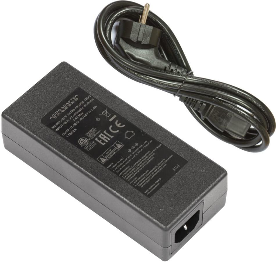 MikroTik Napájecí zdroj 48 V, 2 A pro RB (96W/spínaný) (48V2A96W)