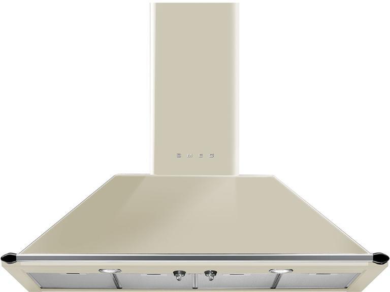 Odsavač par Smeg KT110PE, krémový