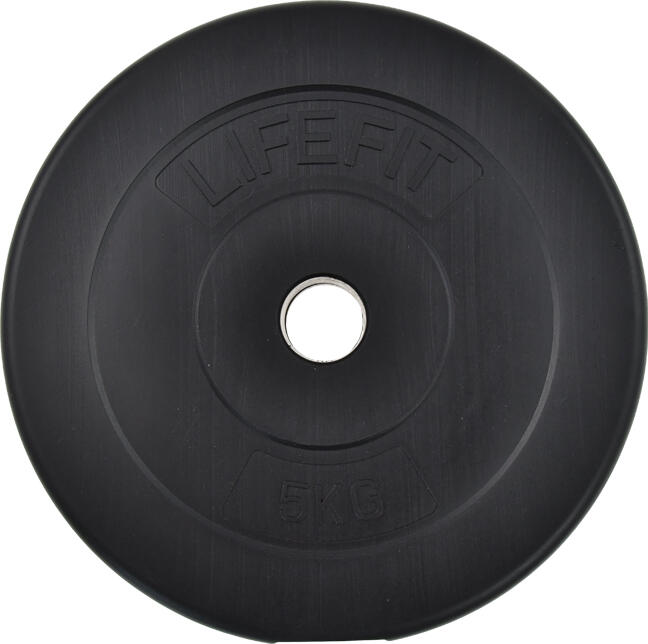 Kotouč LIFEFIT® 5kg, vinylovo-cementový, pro 30mm tyč
