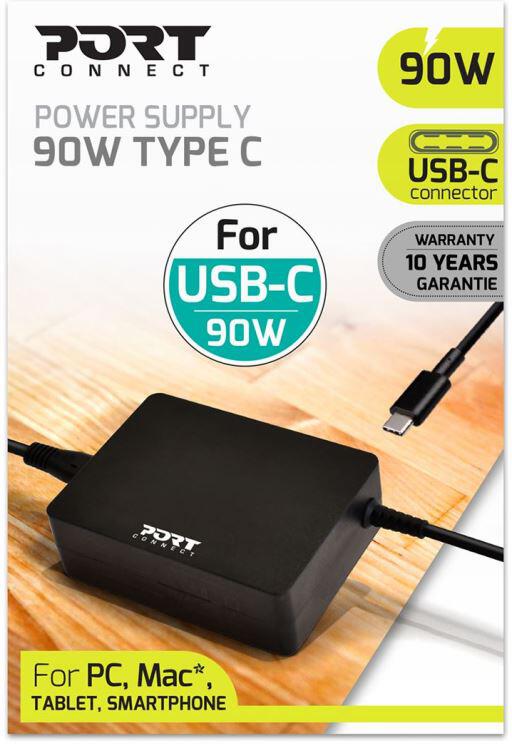 Nillkin PORT CONNECT napájecí adaptér k ntb, 90W, USB-C (900098)