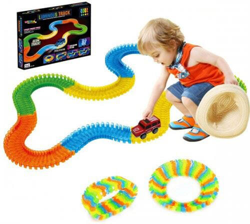 Autodráha MAGIC TRACK svítící 4L