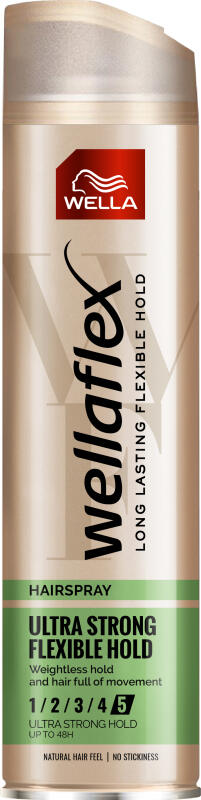 Wellaflex lak na vlasy Ultra Strong (5), 250 ml