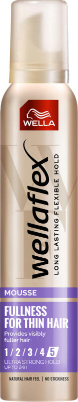 Wellaflex tužidlo na vlasy Fullness (5), 200 ml