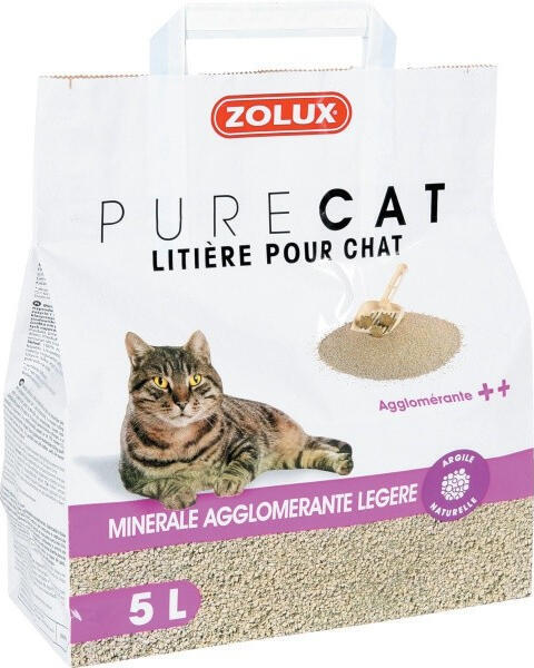 Podestýlka PURECAT antibacterial scent clump 5l Zolux