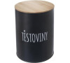 Dóza Orion Těstoviny BLACK, pr. 13 cm