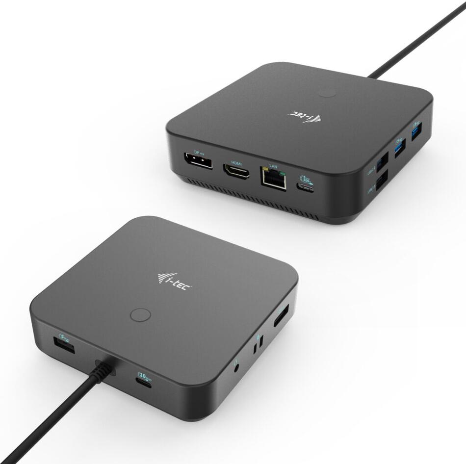 I-TEC USB-C HDMI + Dual DP Docking Station, Power Delivery 100W (C31TRIPLE4KDOCKPDPRO)