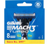 Náhradní břit Gillette Mach3 Turbo, 8 ml