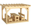 Walachia Dřevěná slepovací stavebnice Pergola