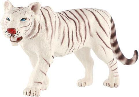 Figurka Zooted Tygr indický bílý, plast, 14 cm