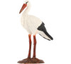 Figurka Zooted Čáp bílý, plast, 9 cm