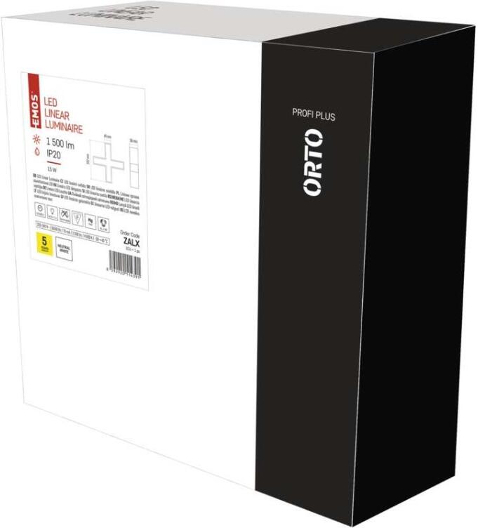 Emos LED lineární svítidlo ORTO XCON 15W neutrální bílá (ZALX)