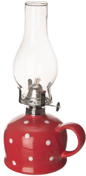 Petrolejová lampa TEČKA Orion