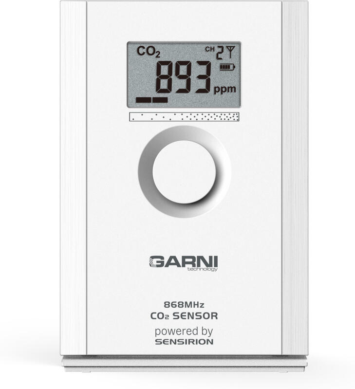 Garni technology Vnitřní bezdrátové čidlo koncentrace CO2 GARNI 102Q