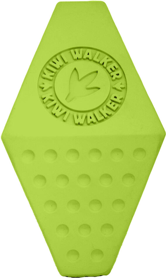 Kiwi Walker Gumová hračka OCTABALL s dírou na pamlsky, Maxi 14,5 cm, Zelená