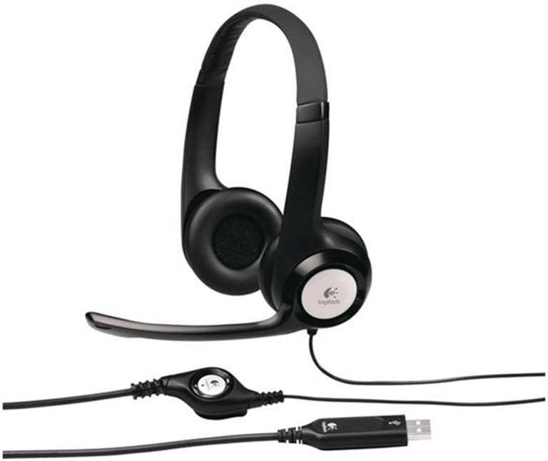 Sluchátka Logitech Corded USB Headset H390 (981-001286)