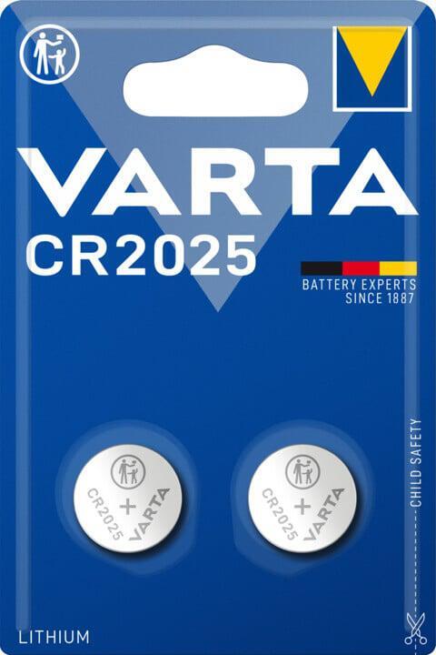 Baterie Varta CR 2025 Electronics, 2 ks