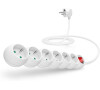 Connect IT 6z, 2m, svyp, bílý