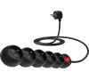 Connect IT 5z, 2m, svyp, černý