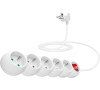 Connect IT 5z, 2m, svyp, bílý