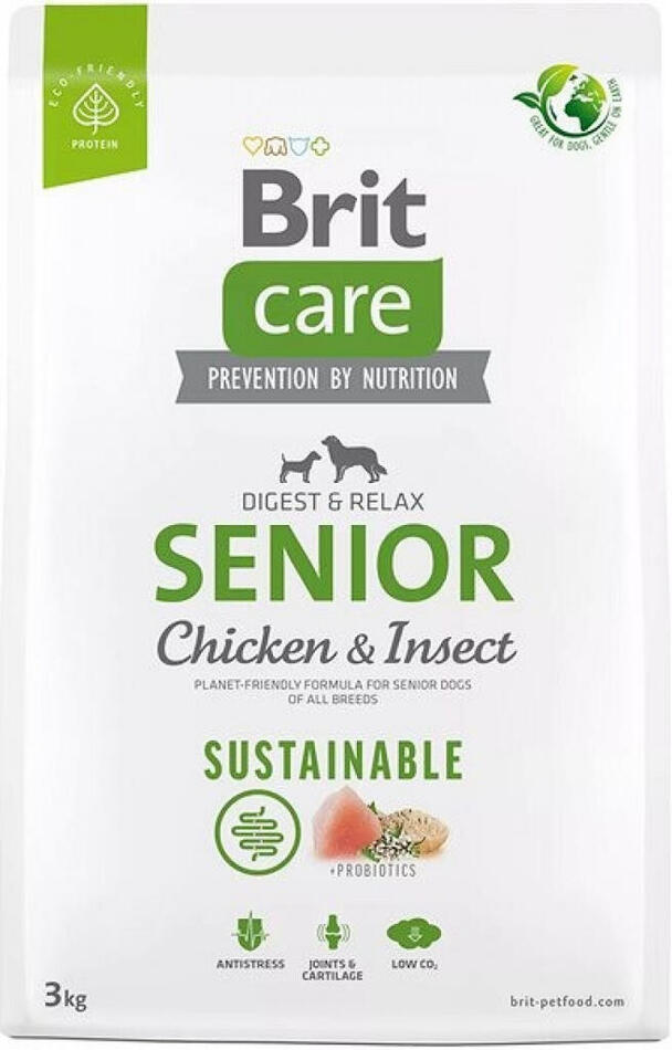 Brit Care Dog Sustainable Senior 3kg
