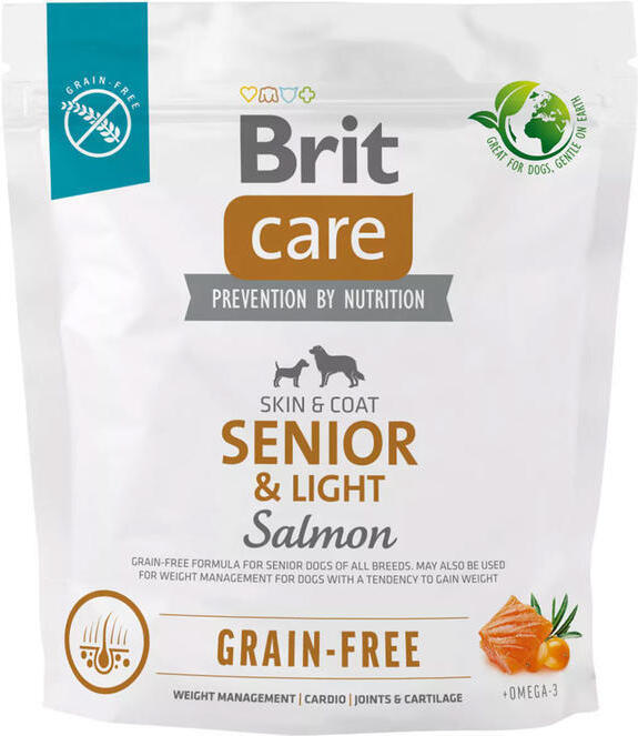 Brit Care Dog Grain-free Senior&Light 1kg