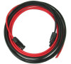 Solární kabel 4mm2, červený+černý s konektory MC4, 3m TIPA