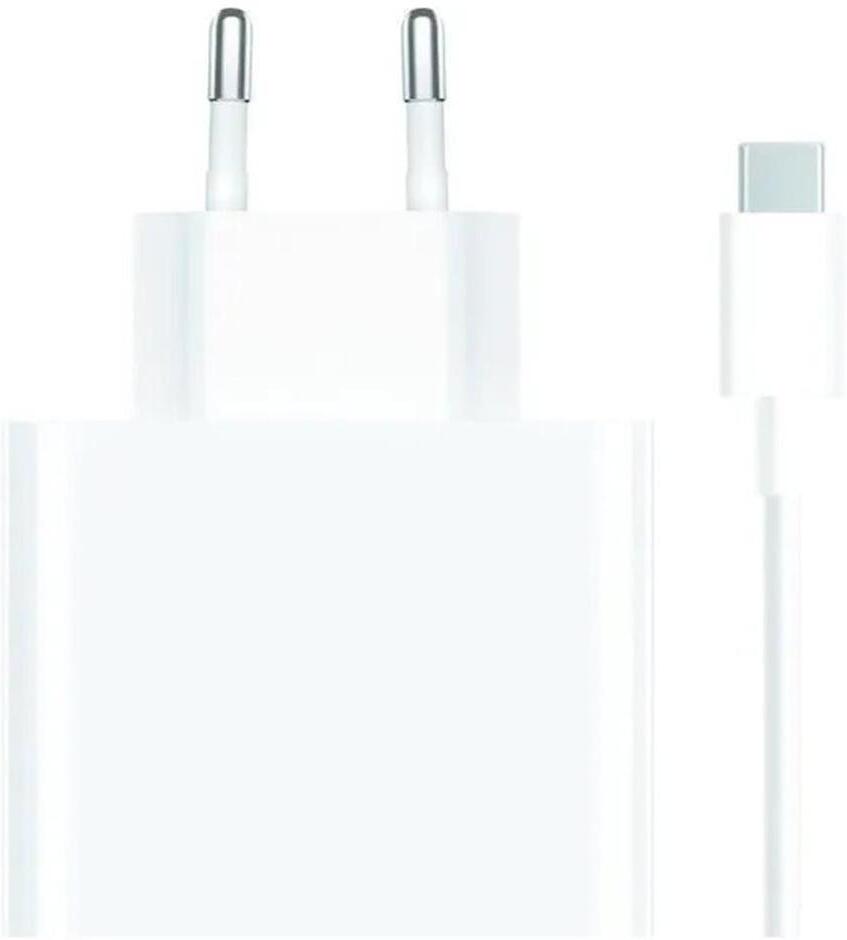 Síťová nabíječka Xiaomi 95XIN271USB 67W + USB/ USB-C 6A, bílá