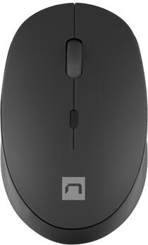 NATEC optická myš HARRIER 2/1600 DPI/Kancelářská/Optická/1 600 DPI/Bezdrátová Bluetooth/Černá (NMY-1960)